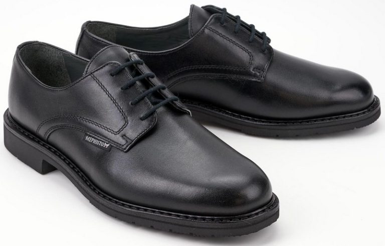 Mephisto MARLON Heren Veterschoen - Handgemaakt - Zwart GOODYEAR WELT